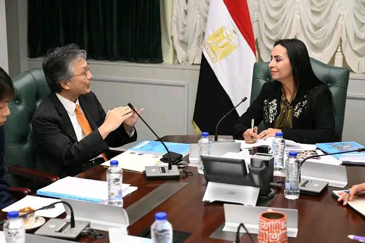 وزيرة التضامن وسفير اليابان