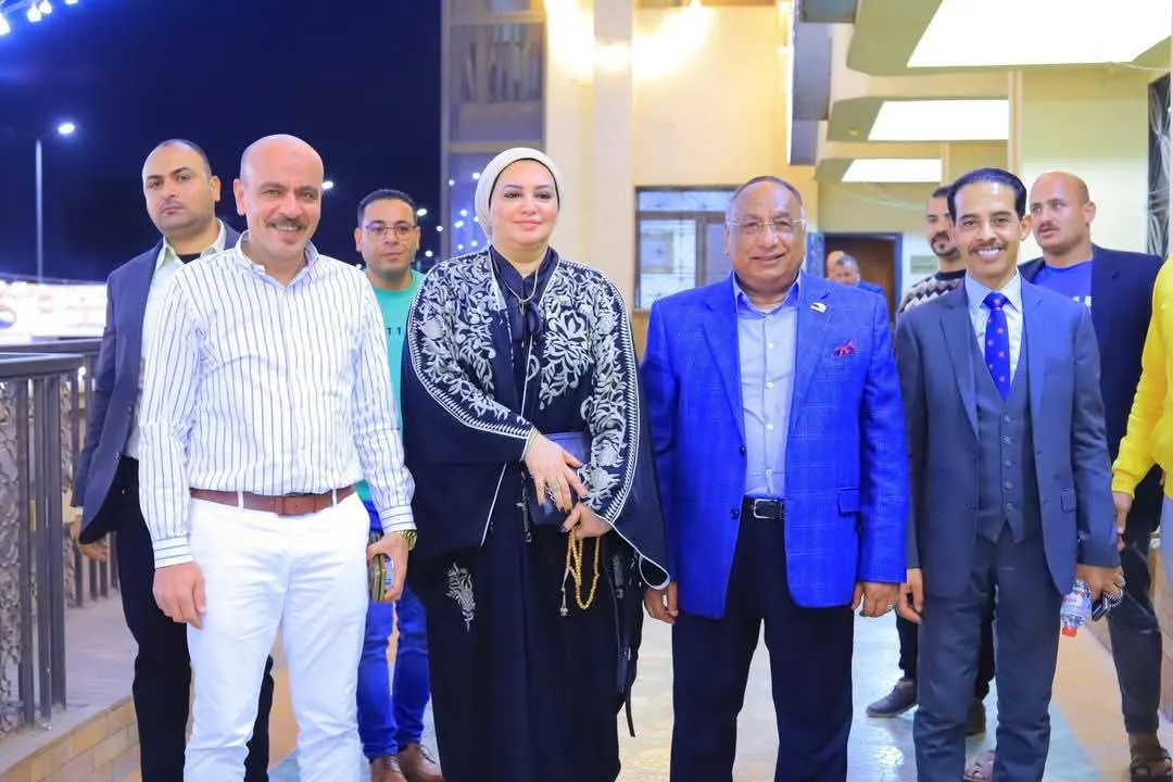 مصطفى النفيلي إقامة أكبر مائدةٌ إفطار رمضان فى منطقة طوخ لموقع وراحة فرحة