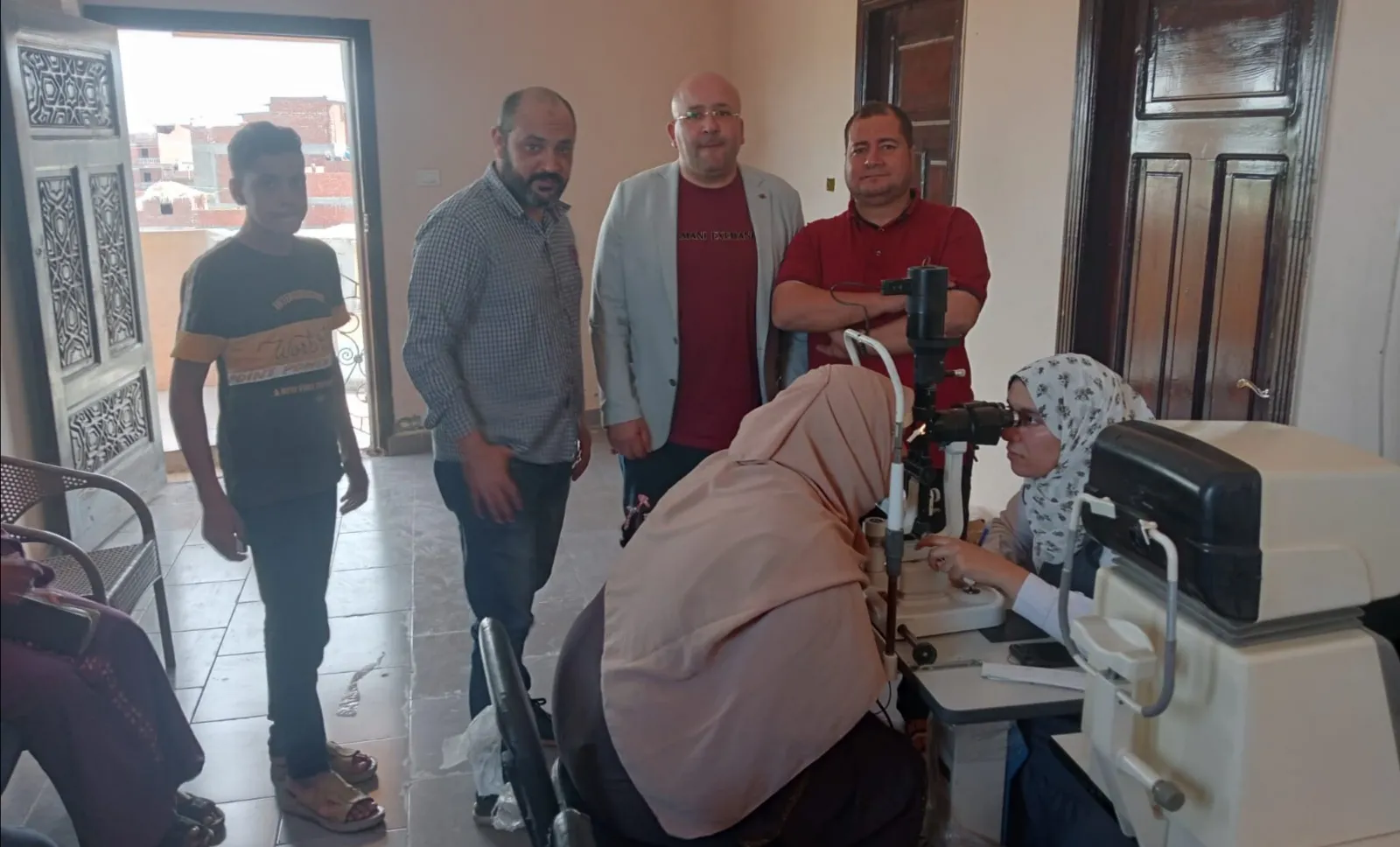 قافلة طبية لحزب حماة الوطن 