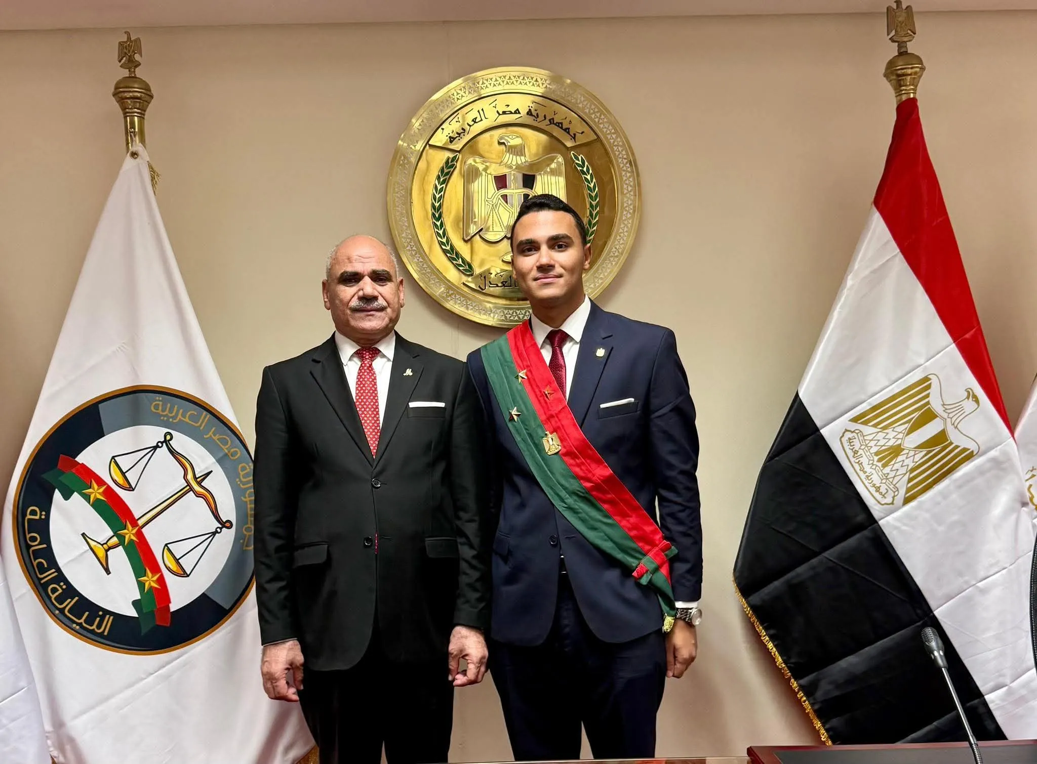 د. محمد محجوب والمستشار شريف محمد محجوب 
