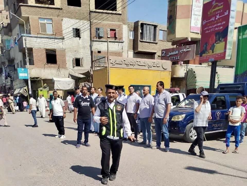 أهالي المراغة يشعرون بالأمان والطمأنينة بتواجد جهاز الشرطة المصرية 