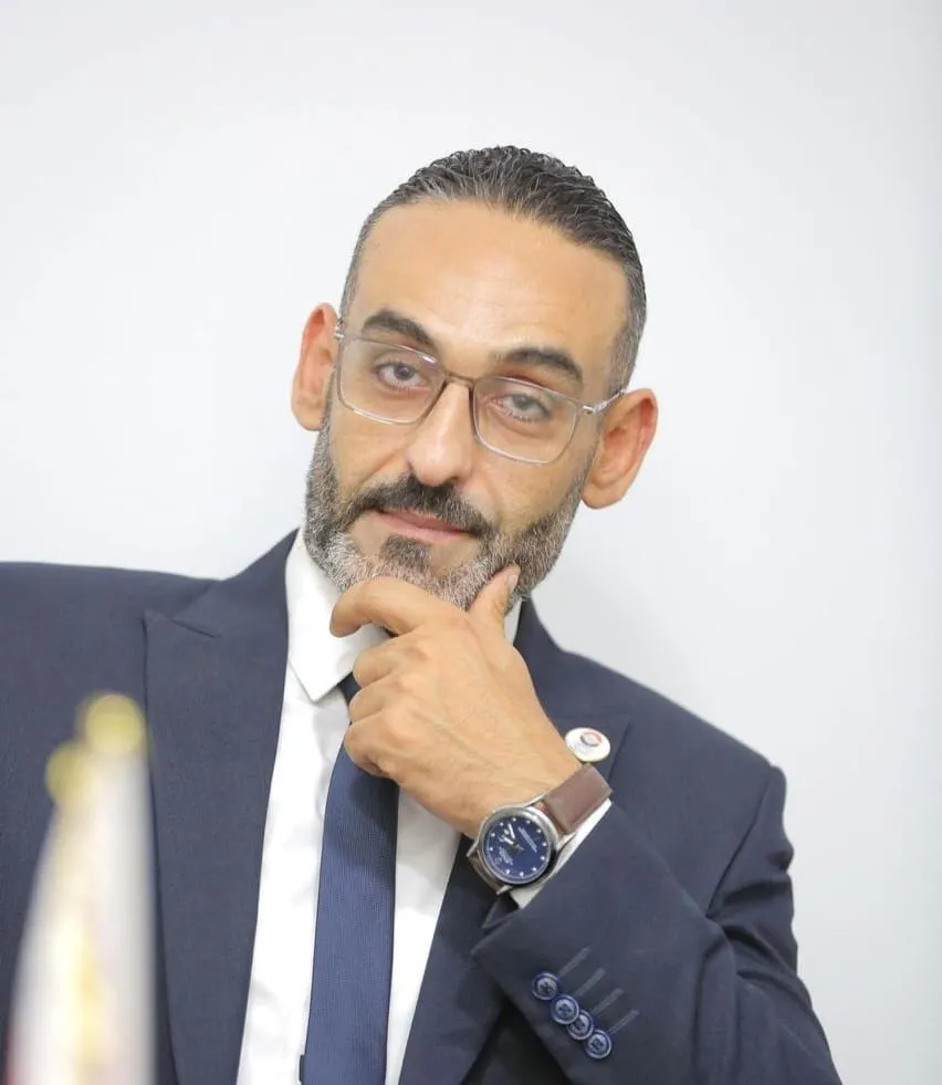 المستشار سامح سيد، أمين تنظيم حزب الحرية المصري بالإسماعيلية