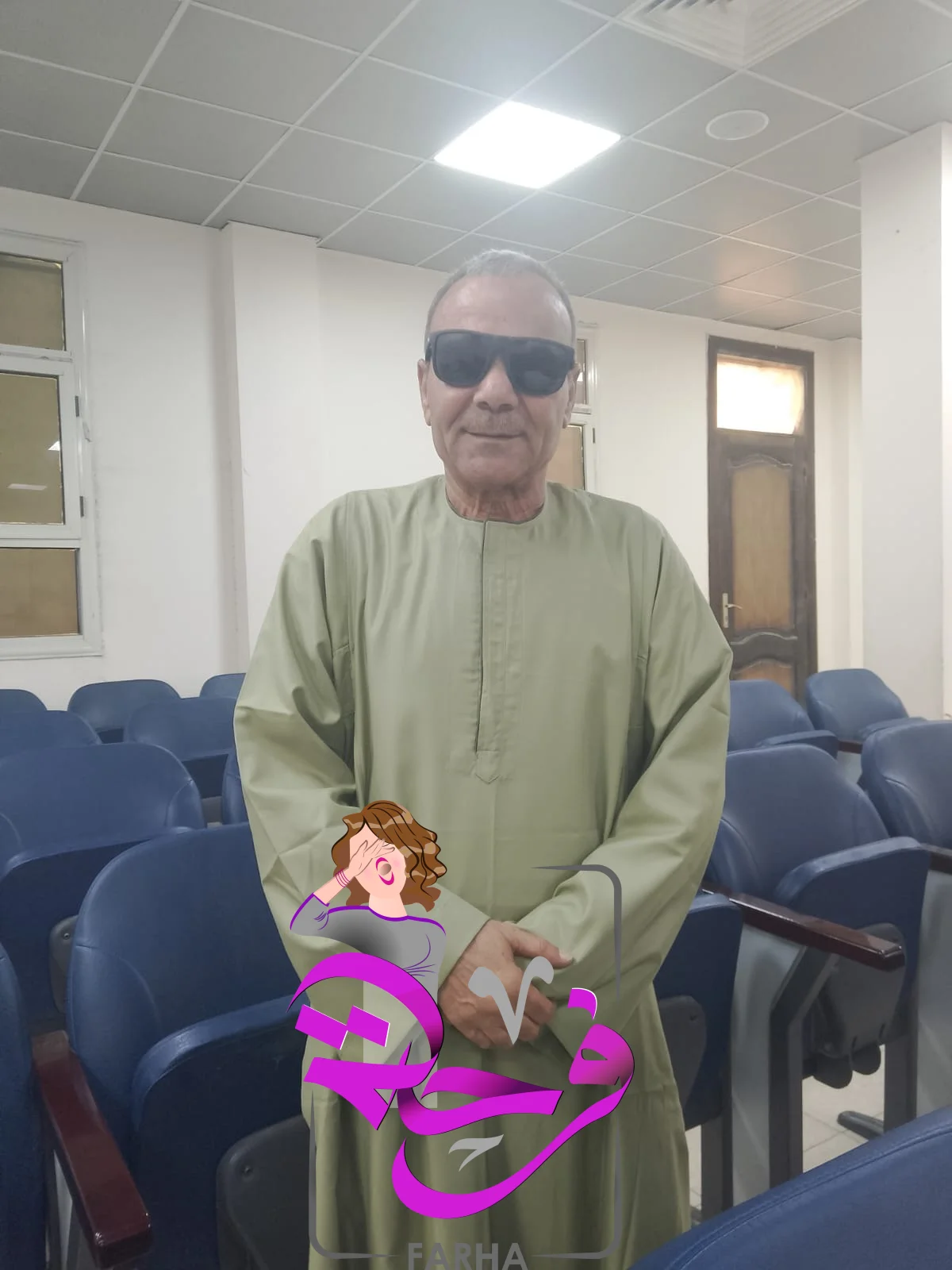 صورة 2 - مؤسسة فرحة الإعلامية تهنئ الحاج حسن المغربى بعيد ميلاده