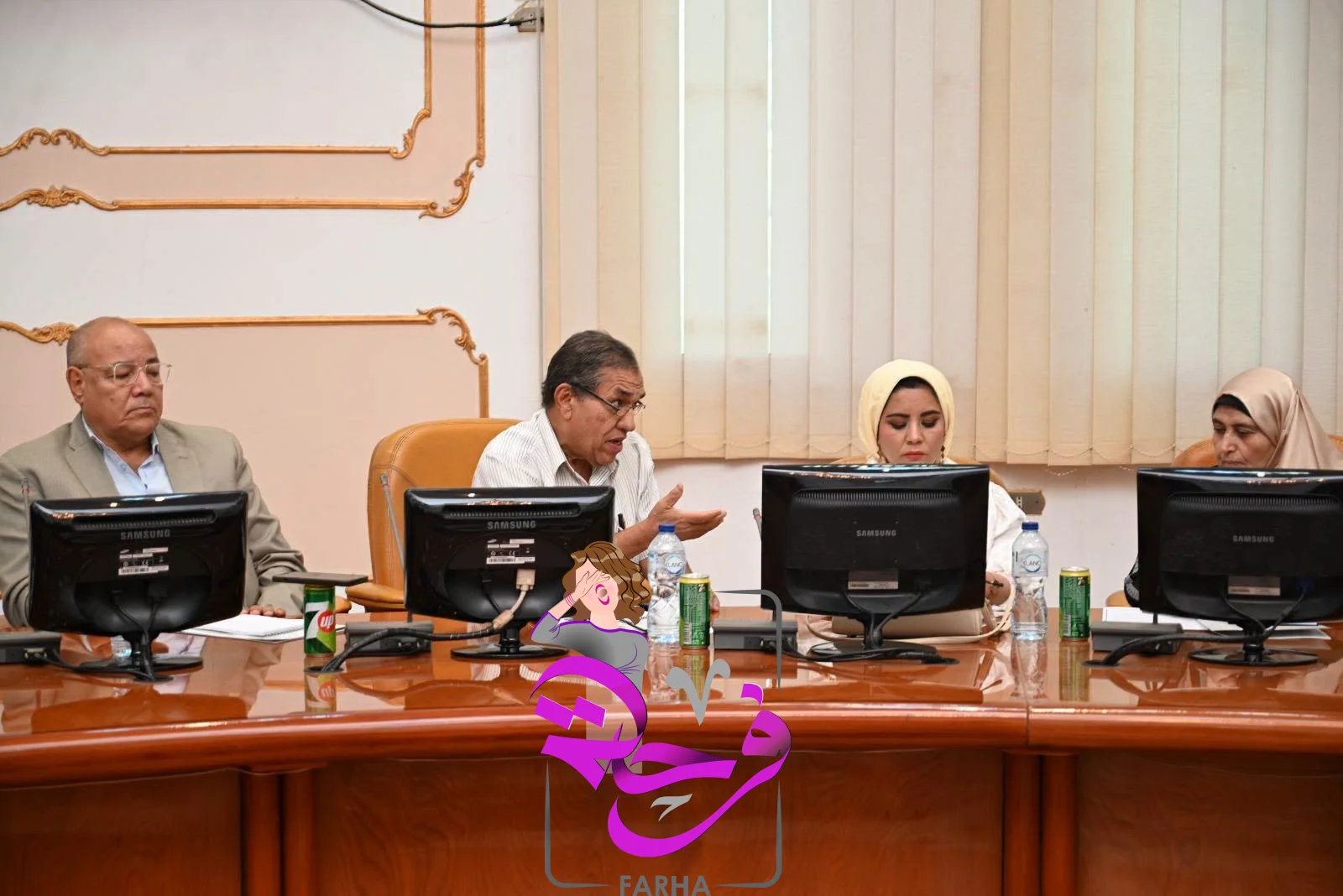 صورة 1 - لقاء صحفي في إطار استعدادات جامعة الفيوم للعام الجامعي الجديد