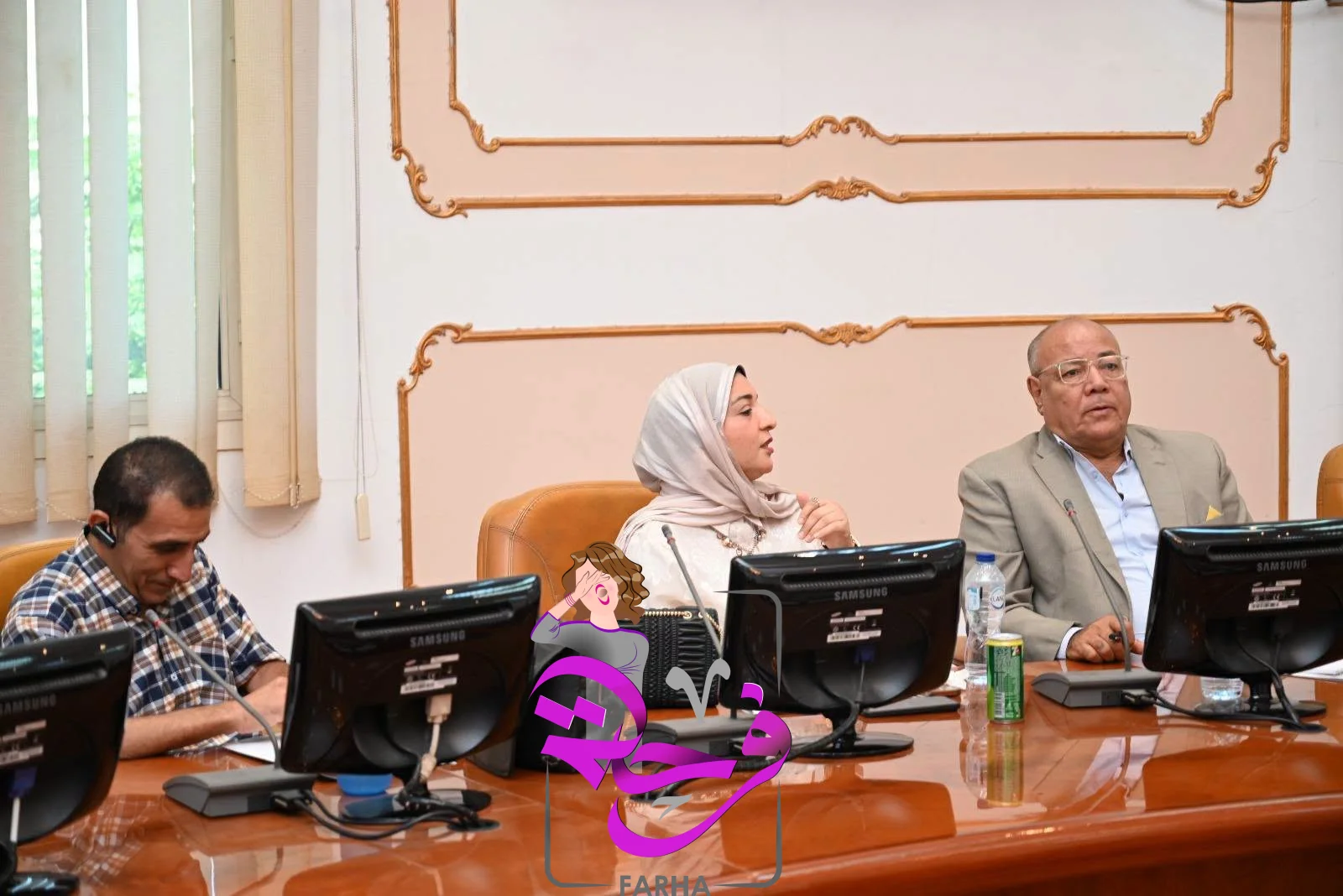 صورة 2 - لقاء صحفي في إطار استعدادات جامعة الفيوم للعام الجامعي الجديد