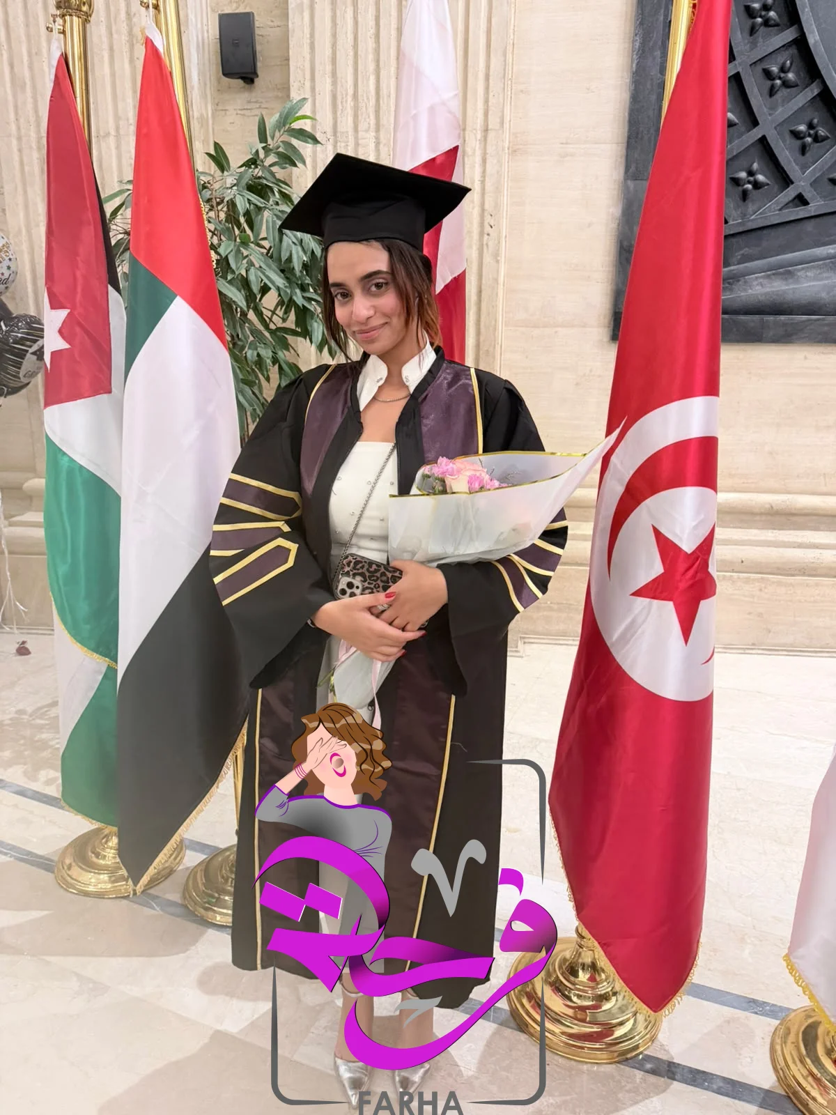 صورة 3 - فرحة التفوق تكلل مسيرة فرح خالد فوزي.. البكالوريوس بتقدير امتياز من كلية اللغة والإعلام بالأكاديمية البحرية