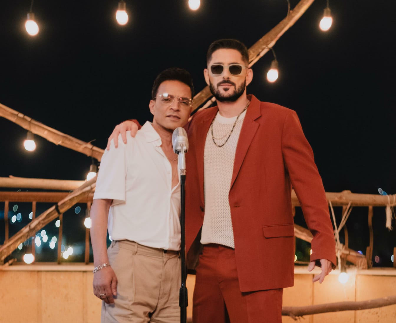 وسام هلال وطارق الشيخ يطلقان أغنية ”حد سكة”