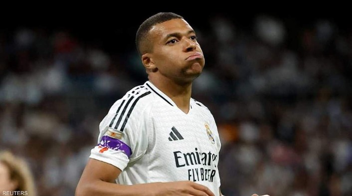  ريال مدريد يعلن إصابة مبابي