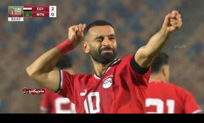 أرقام تاريخية ....  للفرعون المصري محمد صلاح مع منتخب مصر