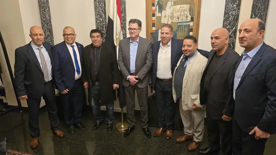 السفير ‎المصري في فيينا يقيم مأدبة إفطار للجالية المصرية بالنمسا