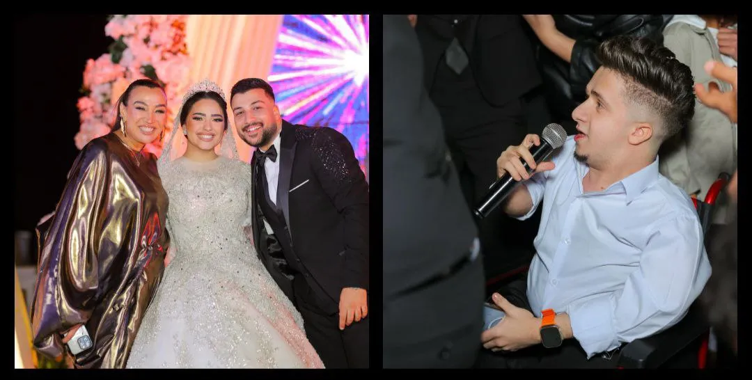 أبرزهم عمر فرج.. حضور مميز لنجوم السوشيال ميديا في زفاف بسنت عادل
