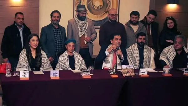 العرض الأول لفيلم (مفتاح.. لا للتهجير) بنقابة الصحفيين بمشاركة نجوم مصر وتونس لنصرة فلسطين