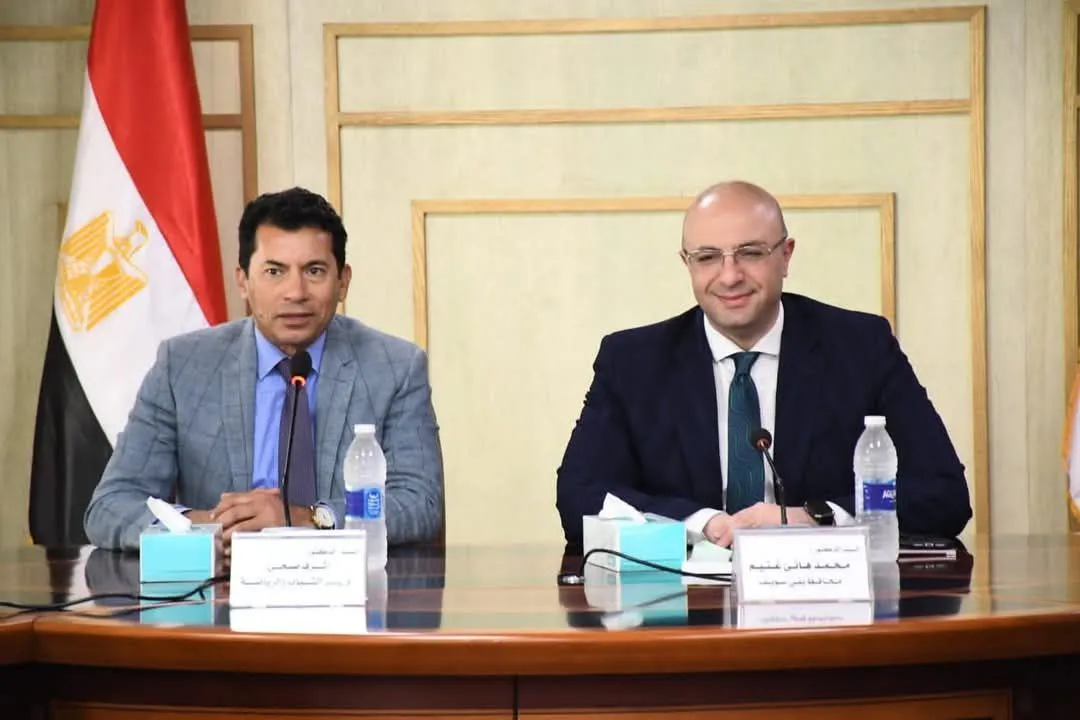 وزير الشباب والرياضة يلتقي بأعضاء مجلسي النواب والشيوخ بمحافظة بني سويف 