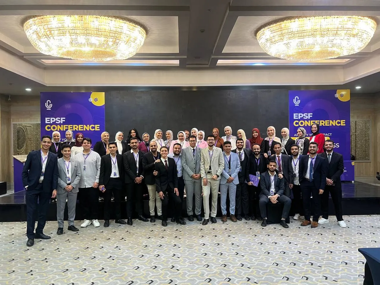 "حين يتحدث التاريخ وتُلهم الرؤية: انطلاقة استثنائية لـ EPSF CONFERENCE 2025".  