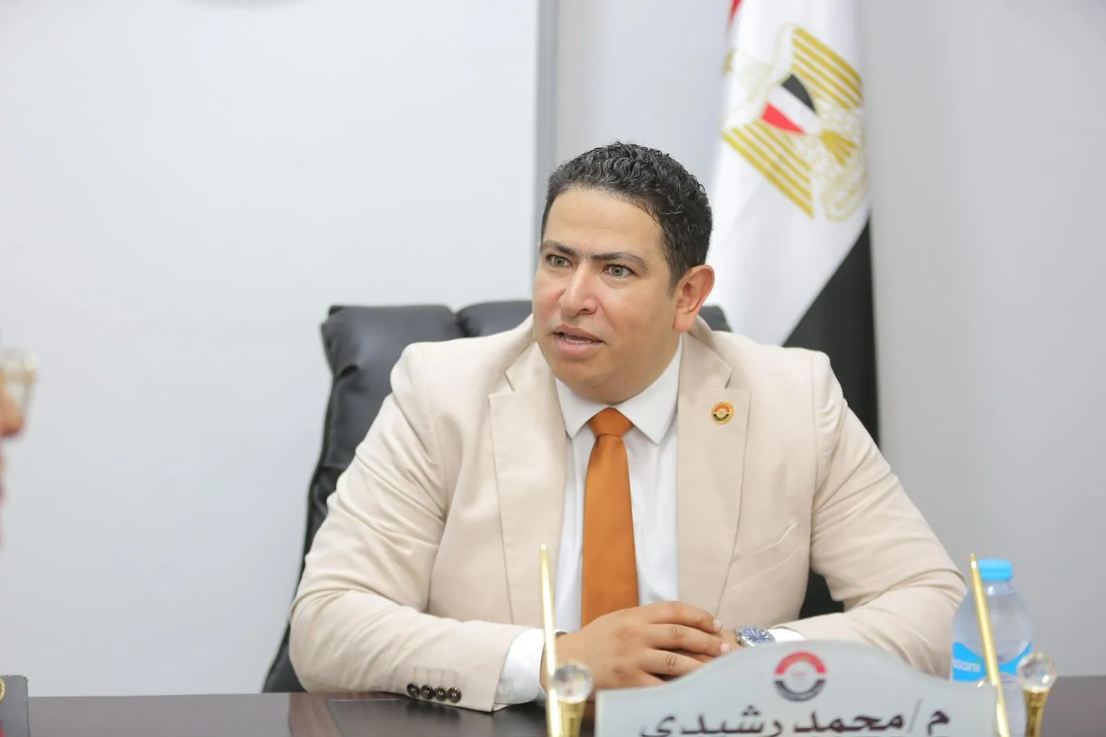 المهندس محمد رشيدي، أمين عام حزب الحرية المصري بمحافظة الإسماعيلية
