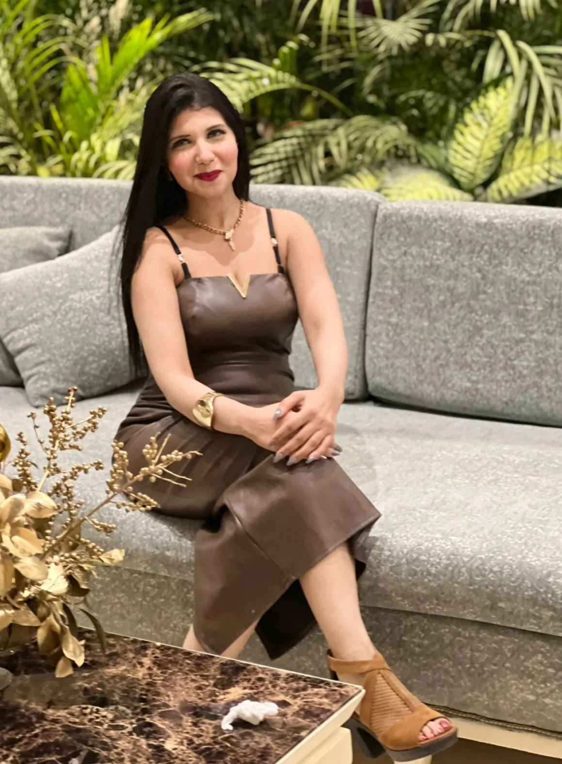 الإعلامية نانسي أحمد 