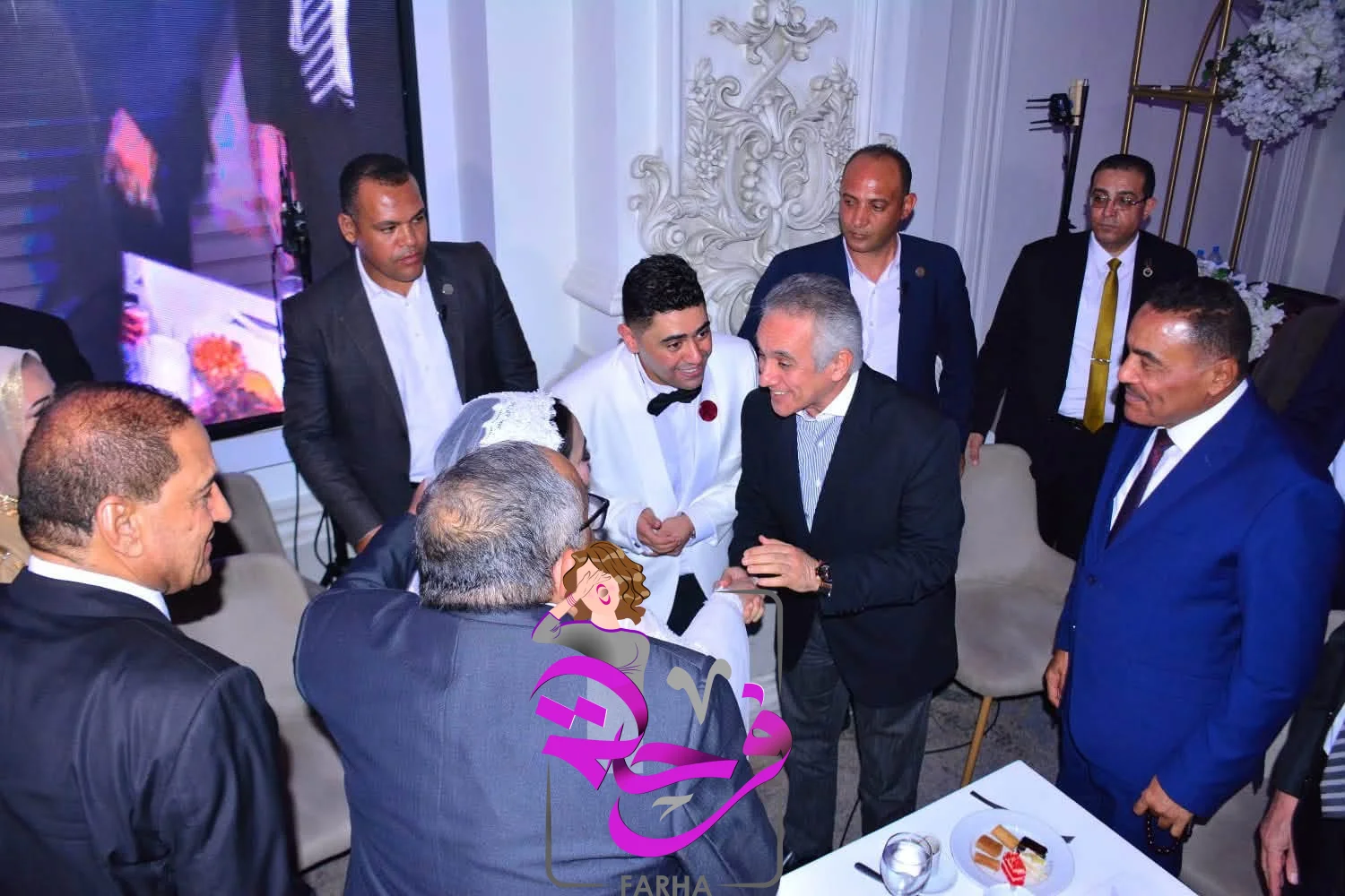 صورة 4 - موقع فرحة :: ليلة من أجمل ليالي العمر.. زفاف محمود كمال الضبع على الدكتورة منة القاضي بحضور نخبة من رجال الدولة والمجتمع