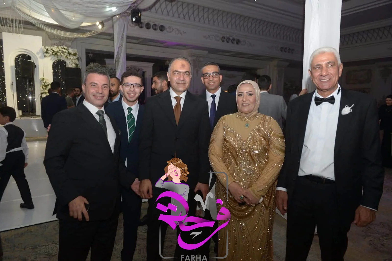 صورة 8 - موقع فرحة :: ليلة من أجمل ليالي العمر.. زفاف محمود كمال الضبع على الدكتورة منة القاضي بحضور نخبة من رجال الدولة والمجتمع