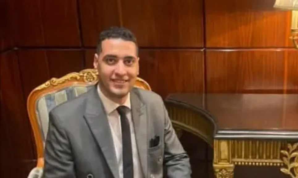 الدكتوره رشا الزناتي امينة العلاقات الحكومية بحزب مستقبل وطن بسوهاج تهنئ ابن خالها لتعينية وكيلا للنائب العام