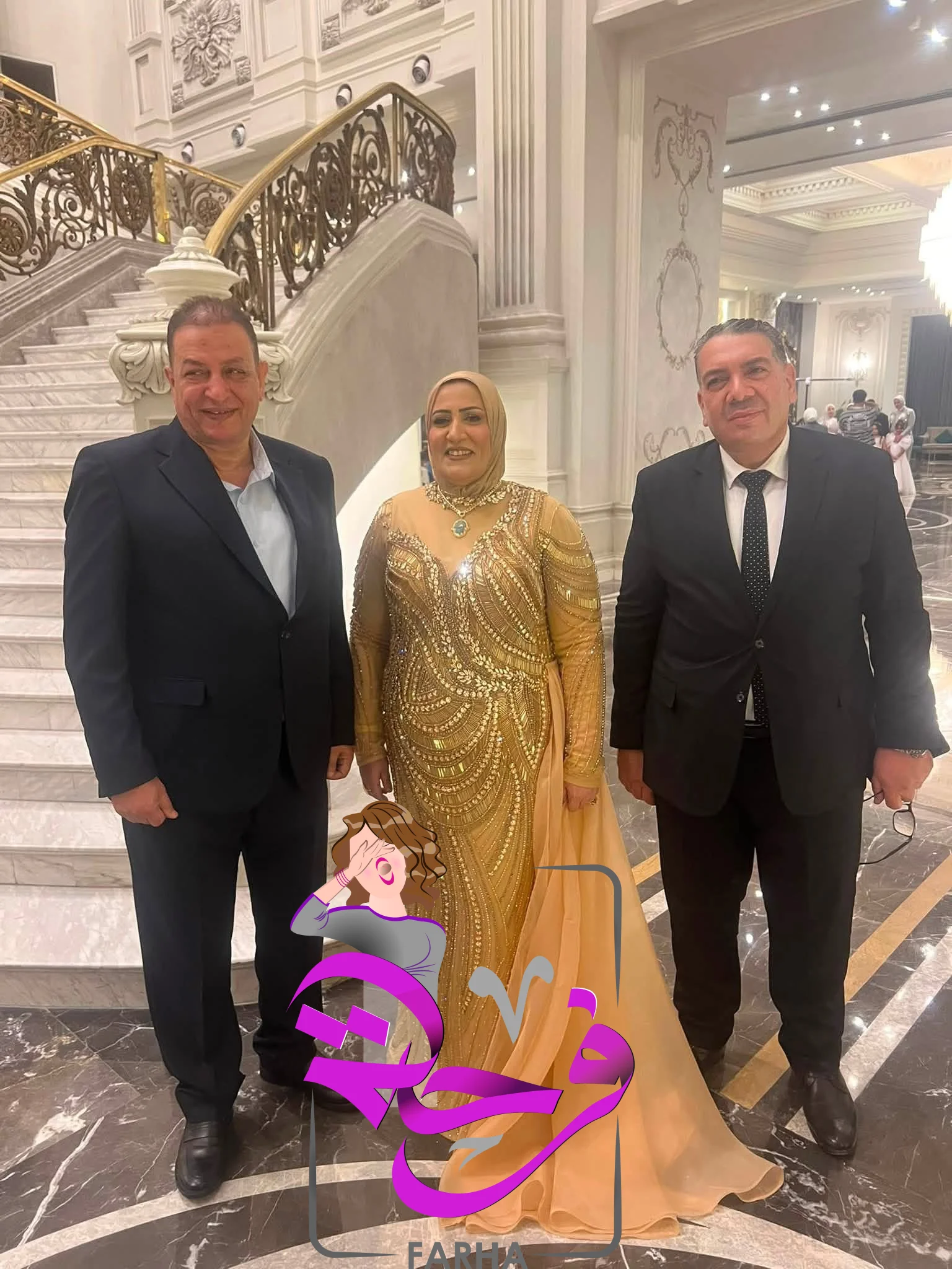 صورة 14 - موقع فرحة :: ليلة من أجمل ليالي العمر.. زفاف محمود كمال الضبع على الدكتورة منة القاضي بحضور نخبة من رجال الدولة والمجتمع