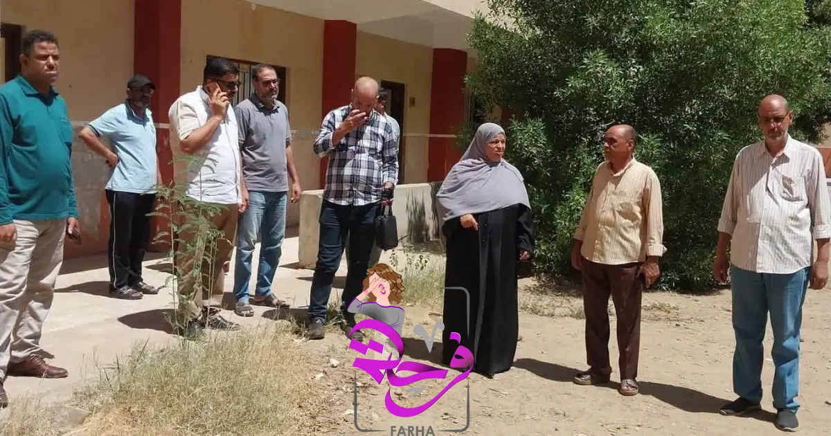 الصمطي رئيس مجلس مدينة المراغة وقيادات التعليم يتفقدون أعمال مدرسة مصطفى كامل الإعدادية استعدادًا للعام الدراسي 2026/2027