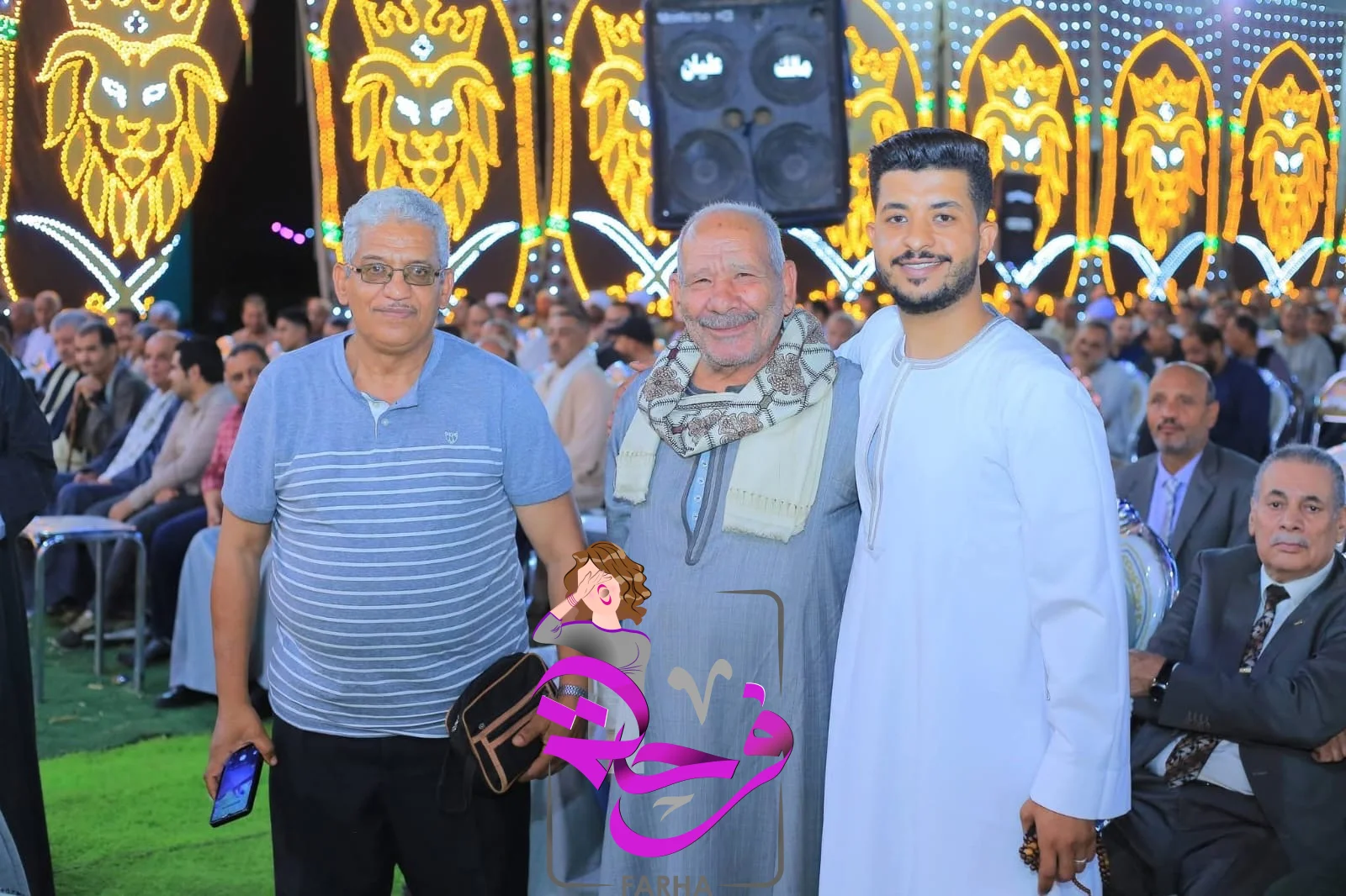 صورة 3 -  زفاف «محمد أحمد بخيت مهني» و«أماني عادل حمودة الشاوري».. فرحة تجمع عائلتي عتمان والشاوري بالحريدية وأقصاص
